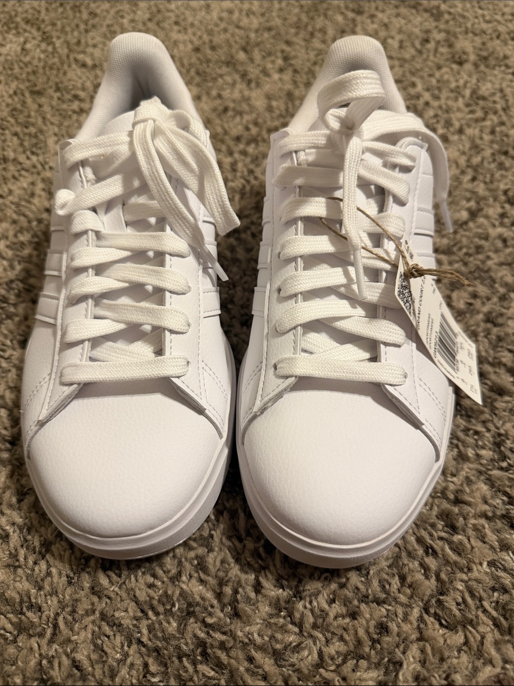 adidas Grand Court 2.0 White cloud foam Women's Sneakers (7½ US) - Picture 4 of 9